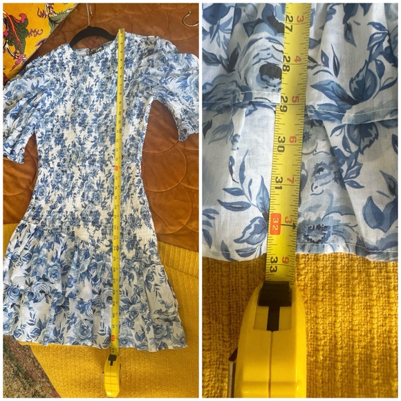 Floral Ruffle Mini Dress 🦋 - Picture 3 of 3